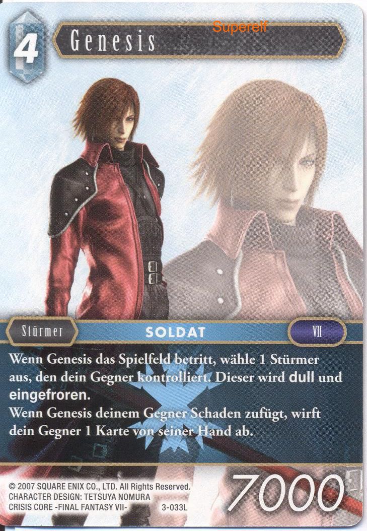 Final Fantasy Opus 3-033 L Genesis Eis