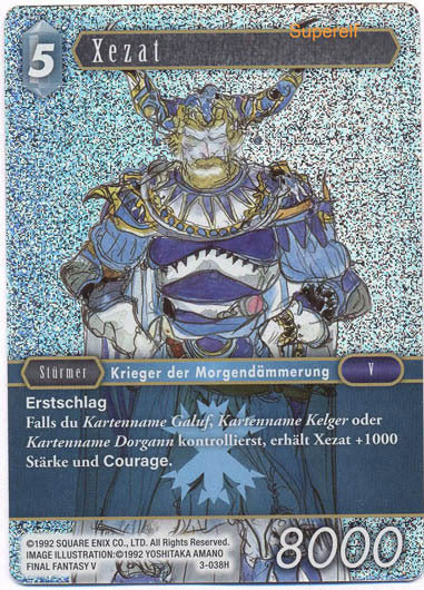 Final Fantasy Opus 3-038 H Xezat Eis