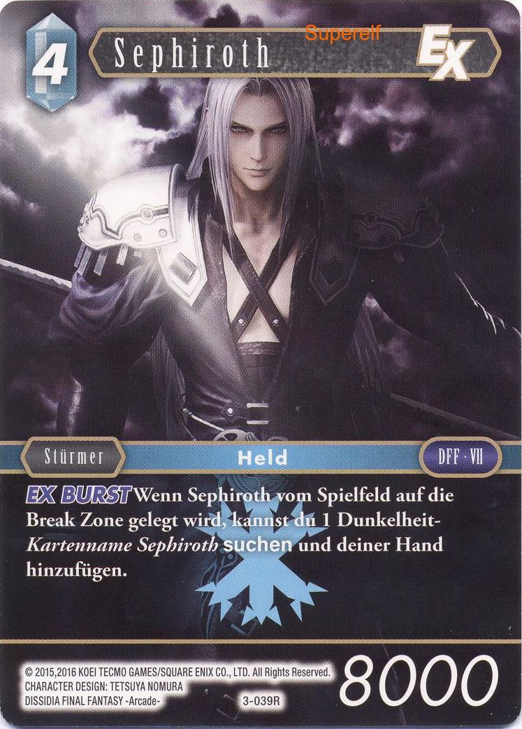 Final Fantasy Opus 3-039 R Sephiroth Eis