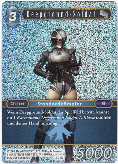 Final Fantasy Opus 3-041 C Deepground - Soldat Eis