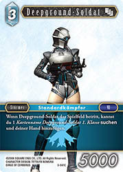 Final Fantasy Opus 3-041 C Deepground - Soldat Eis