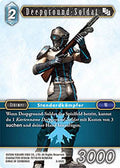 Final Fantasy Opus 3-042 C Deepground - Soldat Eis