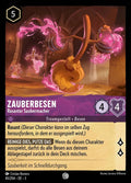 Lorcana Die Tintenlande 3-045 C Zauberbesen Amethyst