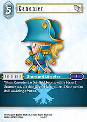 Final Fantasy Opus 3-047 C Kanonier Eis