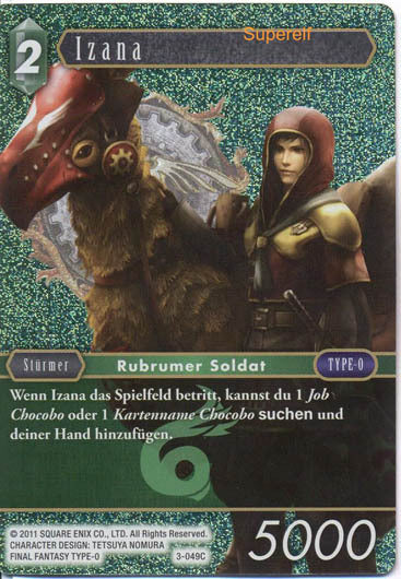 Final Fantasy Opus 3-049 C Izana Wind