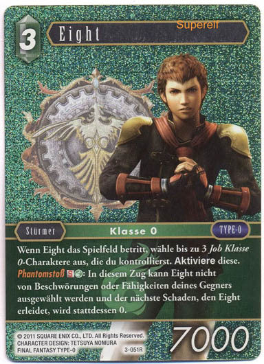 Final Fantasy Opus 3-051 R Eight Wind