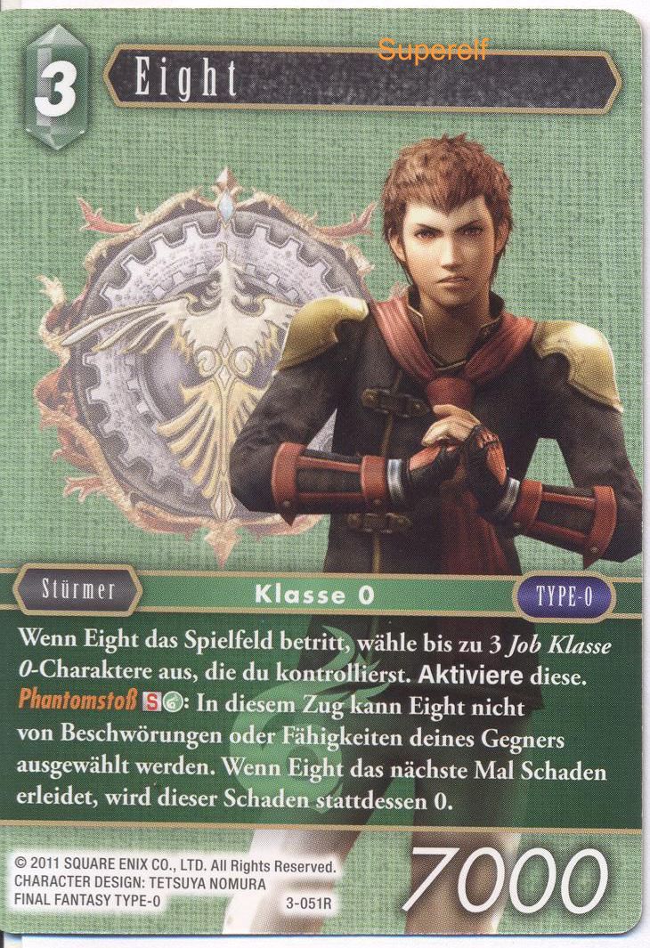 Final Fantasy Opus 3-051 R Eight Wind