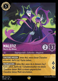 Lorcana Die Tintenlande 3-051 L Malefiz Amethyst