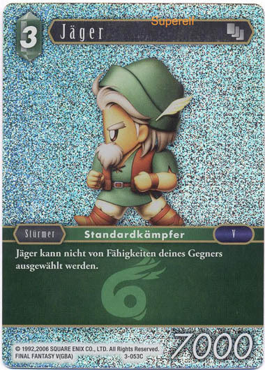 Final Fantasy Opus 3-053 C Jäger Wind