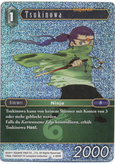 Final Fantasy Opus 3-060 R Tsukinowa Wind
