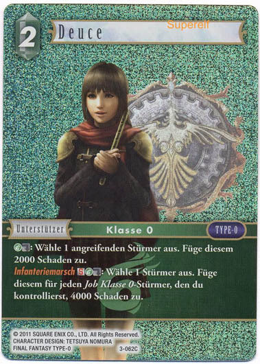 Final Fantasy Opus 3-062 C Deuce Wind