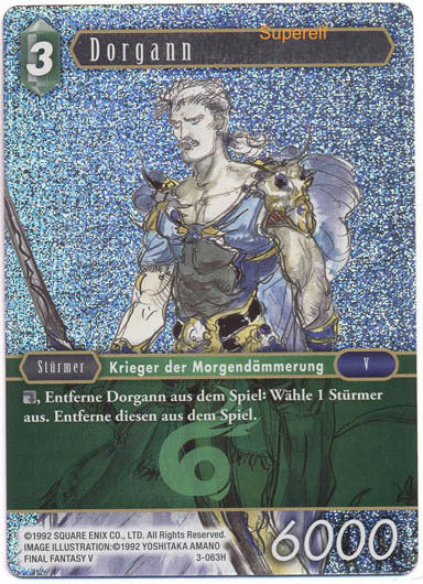 Final Fantasy Opus 3-063 H Dorgann Wind