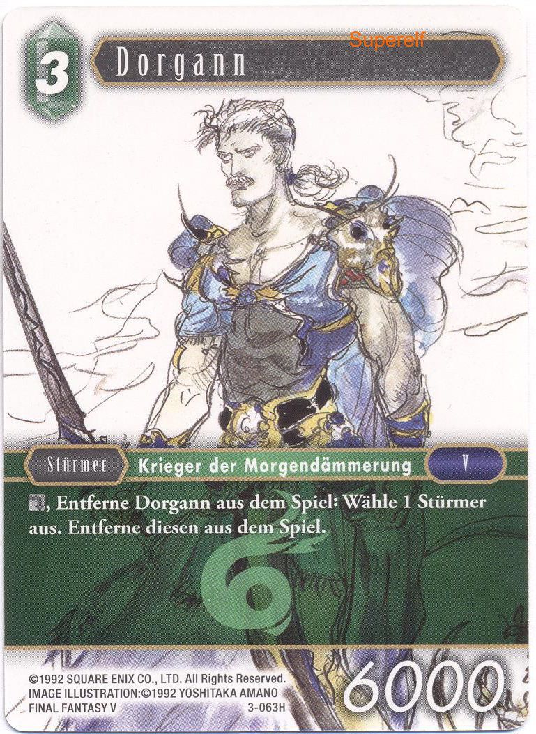 Final Fantasy Opus 3-063 H Dorgann Wind