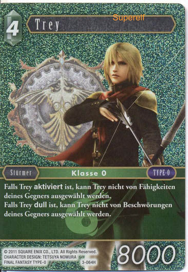 Final Fantasy Opus 3-064 H Trey Wind