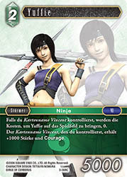 Final Fantasy Opus 3-069 C Yuffie Wind