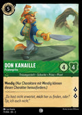 Lorcana Die Tintenlande 3-071 C Don Kanaille Smaragd