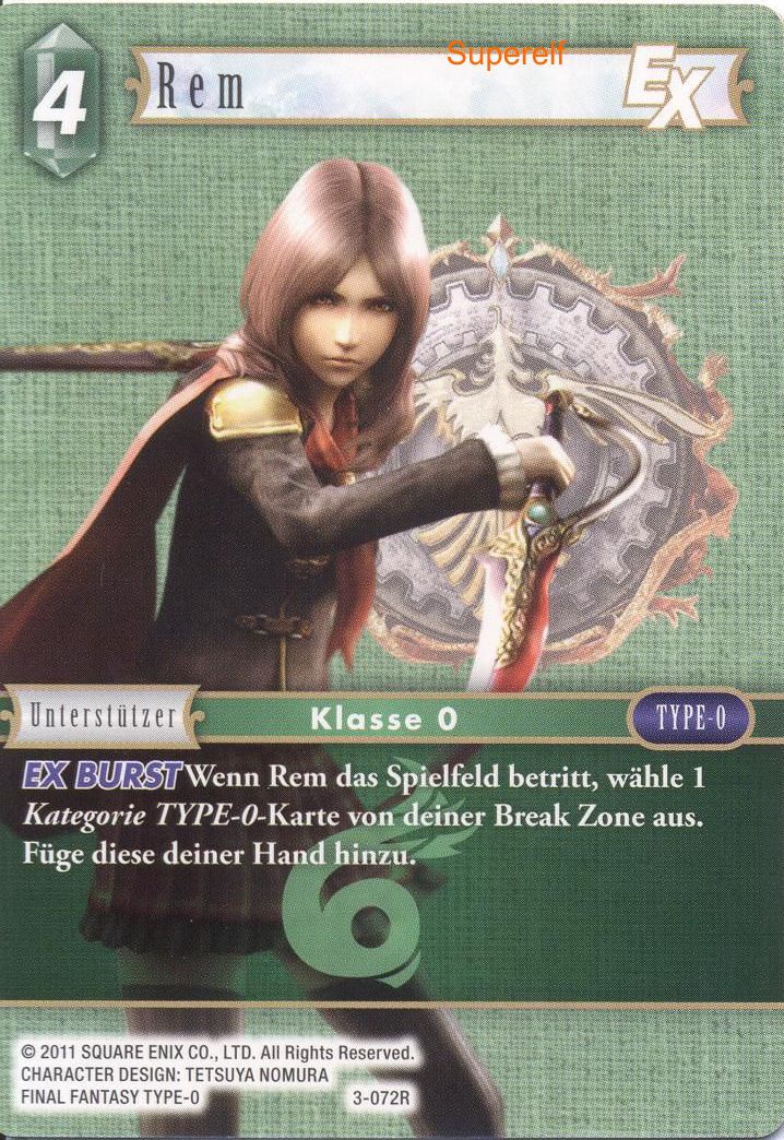 Final Fantasy Opus 3-072 R Rem Wind