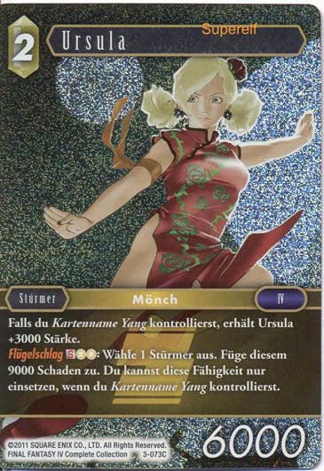 Final Fantasy Opus 3-073 C Ursula Erde