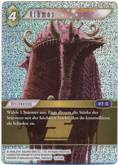 Final Fantasy Opus 3-074 R Athmos Erde