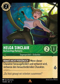 Lorcana Die Tintenlande 3-075 R Helga Sinclair Smaragd