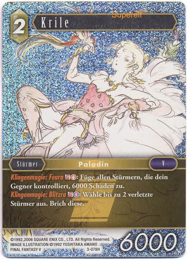 Final Fantasy Opus 3-078 H Krile Erde