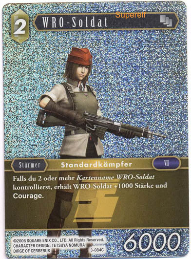 Final Fantasy Opus 3-084 C WRO - Soldat Erde