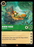 Lorcana Die Tintenlande 3-084 R Robin Hood Smaragd