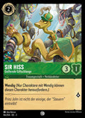 Lorcana Die Tintenlande 3-086 C Sir Hiss Smaragd