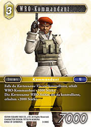 Final Fantasy Opus 3-086 C WRO - Kommandant Erde