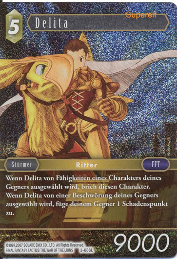 Final Fantasy Opus 3-088 L Delita Erde