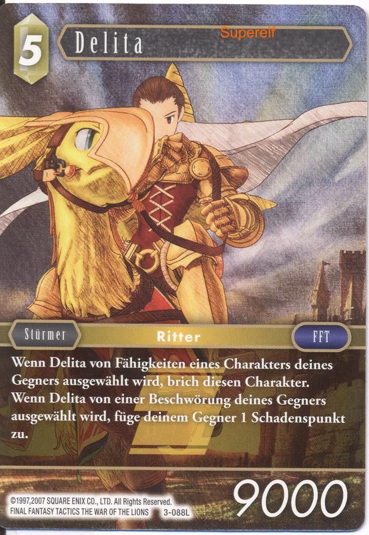 Final Fantasy Opus 3-088 L Delita Erde