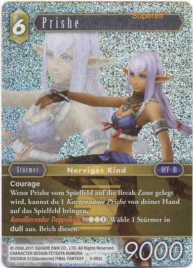 Final Fantasy Opus 3-092 L Prishe Erde