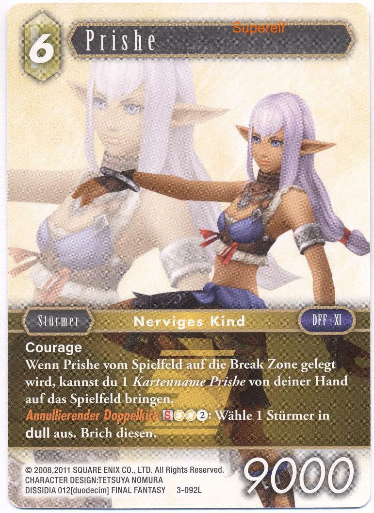 Final Fantasy Opus 3-092 L Prishe Erde