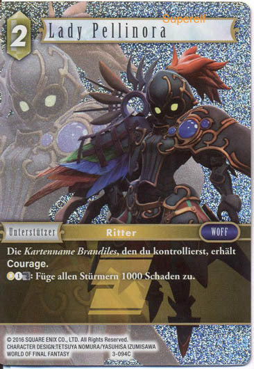 Final Fantasy Opus 3-094 C Lady Pellinora Erde
