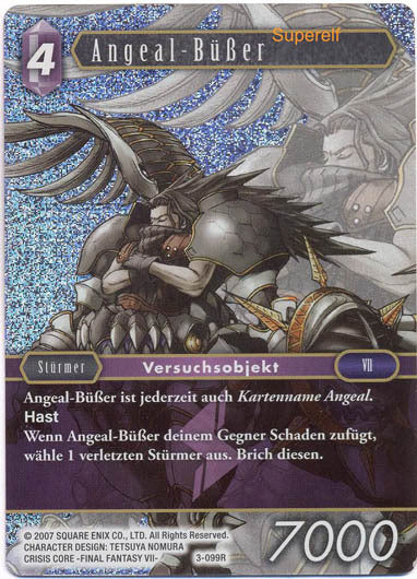 Final Fantasy Opus 3-099 R Angeal - Büßer Blitz
