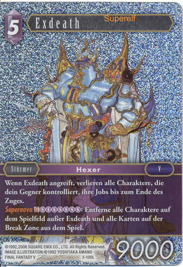 Final Fantasy Opus 3-100 L Exdeath Blitz
