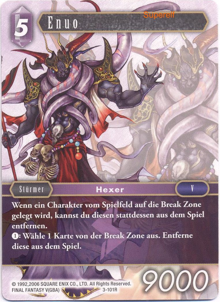 Final Fantasy Opus 3-101 R Enuo Blitz