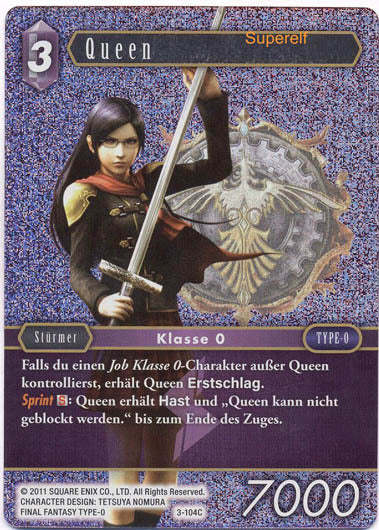 Final Fantasy Opus 3-104 C Queen Blitz