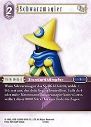 Final Fantasy Opus 3-106 C Schwarzmagier Blitz