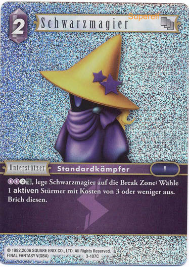 Final Fantasy Opus 3-107 C Schwarzmagier Blitz