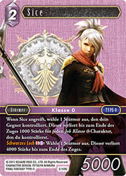 Final Fantasy Opus 3-109 C Sice Blitz