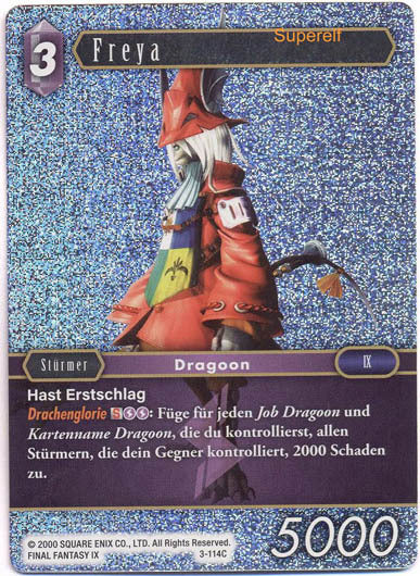 Final Fantasy Opus 3-114 C Freya Blitz