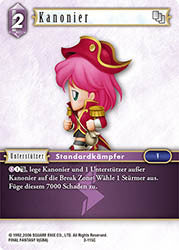 Final Fantasy Opus 3-115 C Kanonier Blitz