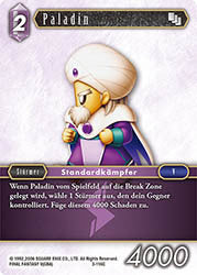 Final Fantasy Opus 3-116 C Paladin Blitz