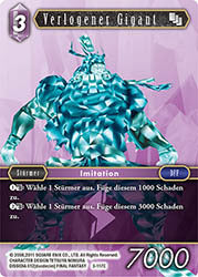 Final Fantasy Opus 3-117 C Verlogener Gigant Blitz