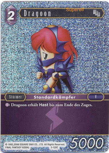 Final Fantasy Opus 3-120 C Dragoon Blitz
