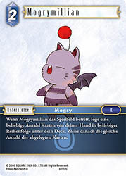 Final Fantasy Opus 3-122 C Mogrymillian Wasser