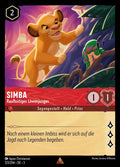 Lorcana Die Tintenlande 3-123 R Simba Rubin