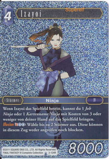 Final Fantasy Opus 3-124 R Izayoi Wasser