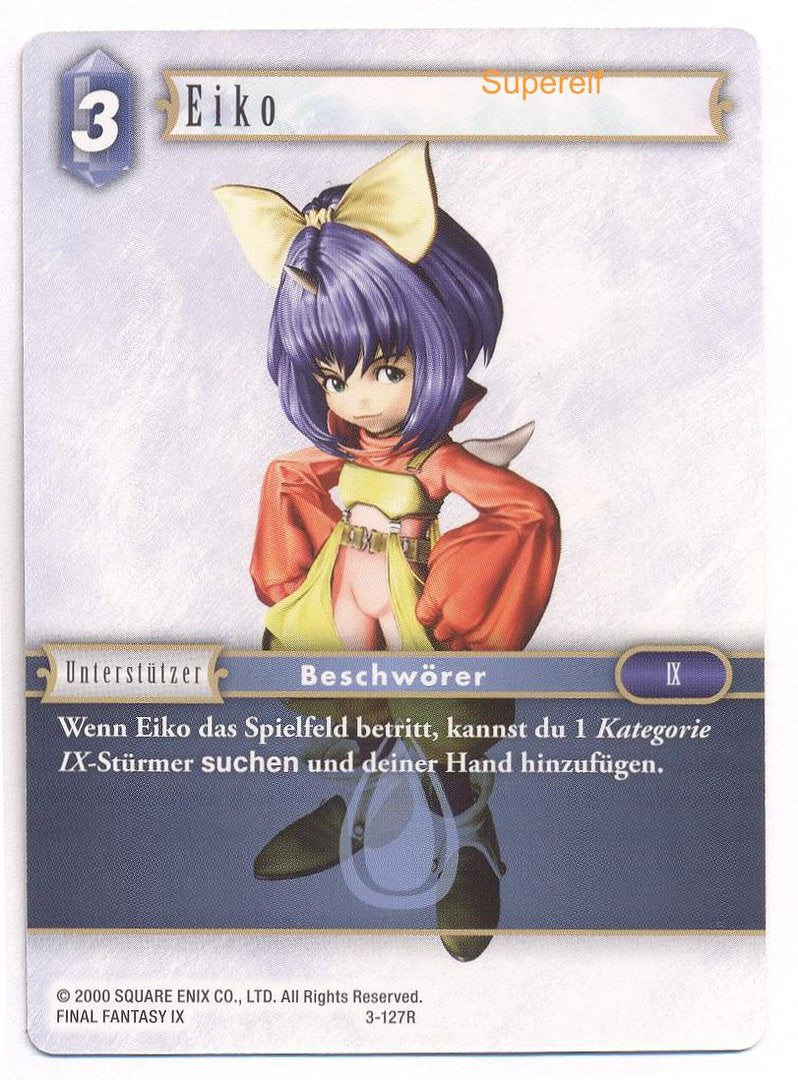 Final Fantasy Opus 3-127 R Eiko Wasser